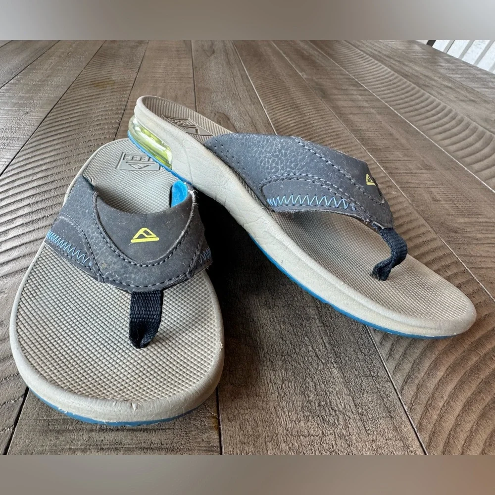 Reef Fanning Flip Flop Sandals Kids Size 4/5